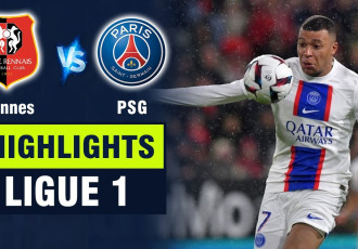 Highlights trận RENNES vs PSG vòng 19 Ligue 1 mùa 22/23